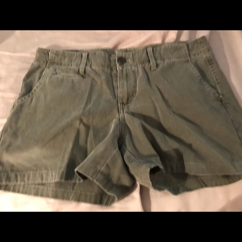 Hunter Green Jean Shorts size 6